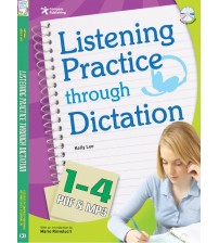 Sách Listening Practice Through Dictation 1,2,3,4 Full EBook+Audio